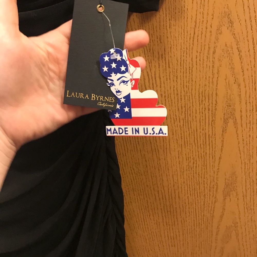 Black Monica with zipper Pin up girl Brand